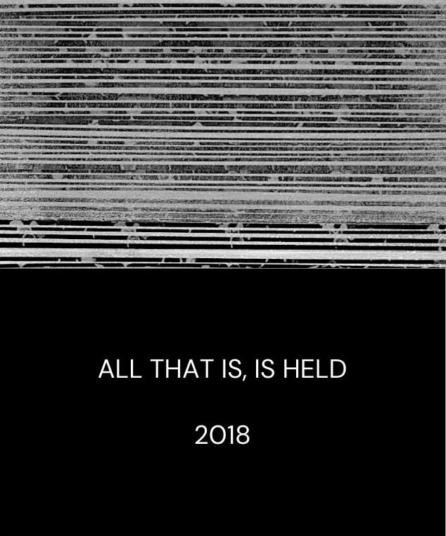 All That Is, Is Held 2018 by Ayessha Quraishi